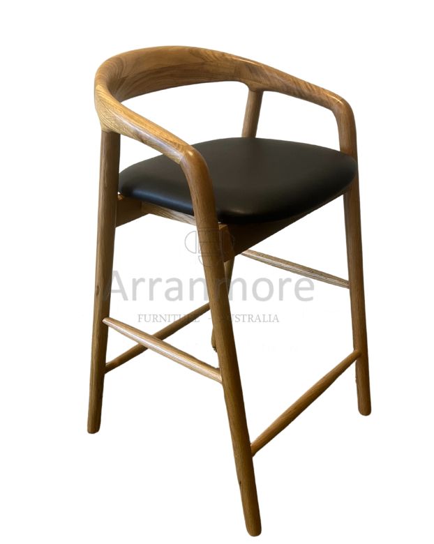 Milano Bar Stool - A sleek and comfortable seating option by Arranmore Furniture, perfect for bars and kitchen counters.