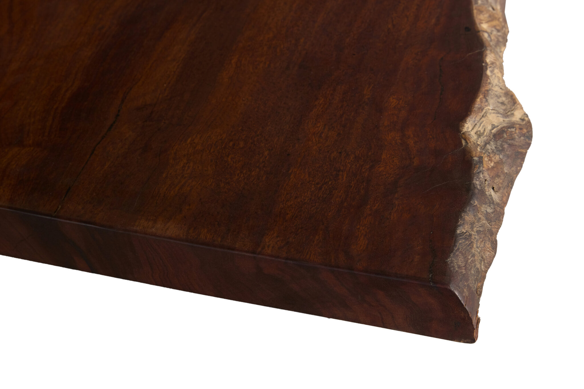 Rouge Dining Table made of Jarrah timber, showcasing its natural beauty and craftsmanship.