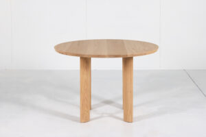 Elsternwick Round Dining Table made from premium timber with a smooth finish, perfect for any dining space.