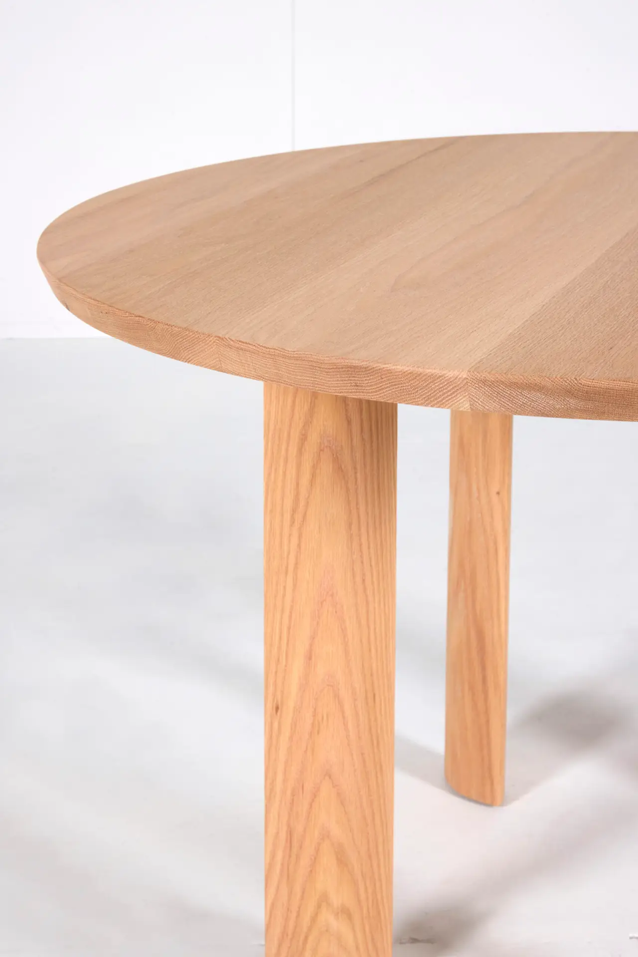 Elsternwick Round Dining Table made from premium timber with a smooth finish, perfect for any dining space.