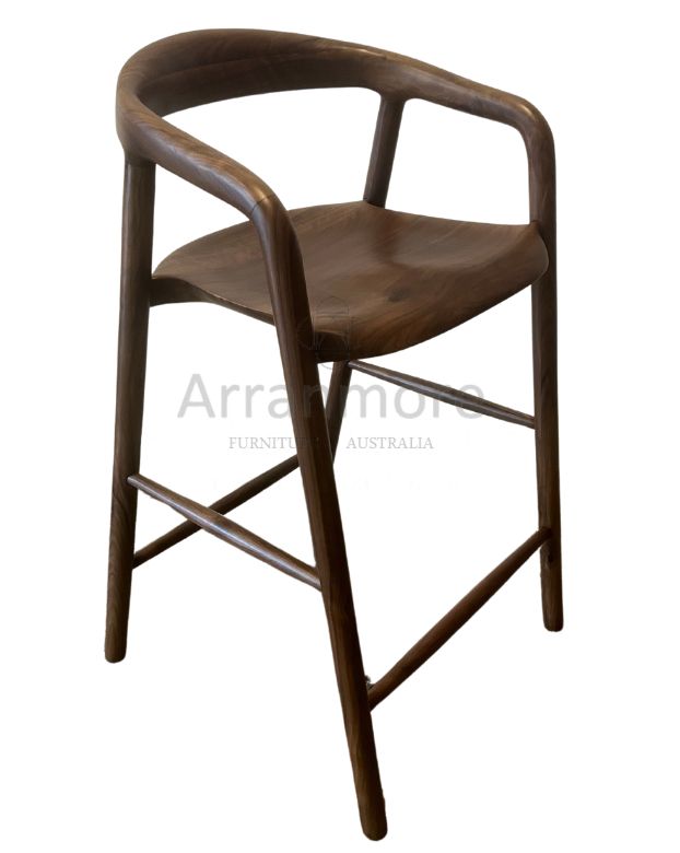 Milano Bar Stool A sleek and elegant seating option by Arranmore Furniture perfect for dining rooms and kitchens
