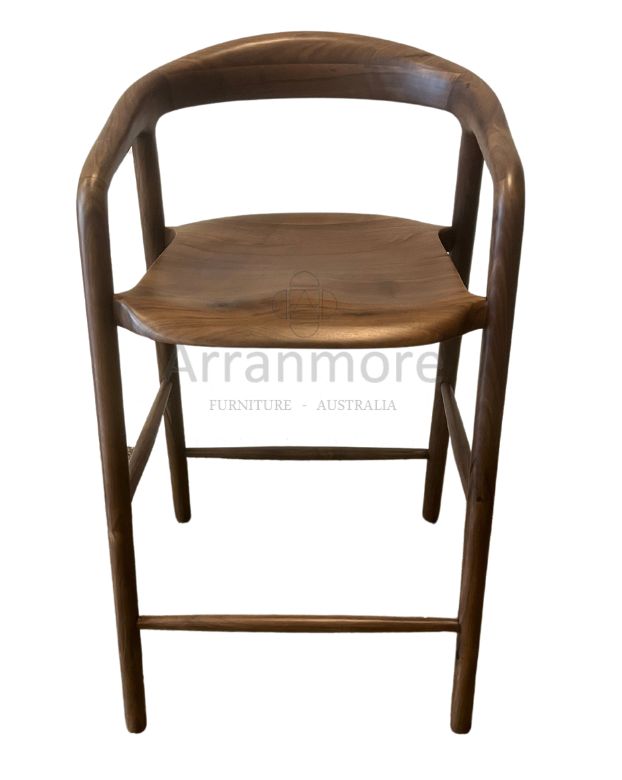 Milano Bar Stool - A sleek and elegant seating option by Arranmore Furniture, perfect for dining rooms and kitchens.