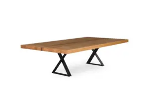 Wimbledon Timber Dining Table, a versatile piece crafted from Oak, Victoria Ash, and Walnut Natural timbers, serving as both a dining table and table tennis table.